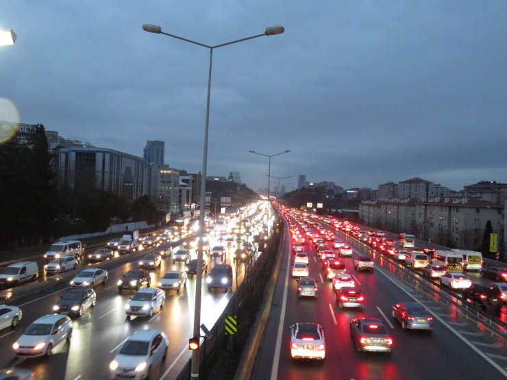 İstanbul'da okul trafiği