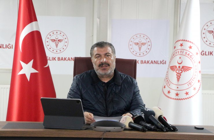 Bakan Koca: Hatay'da 95 yoğun bakım hastası şehir dışına sevk edildi
