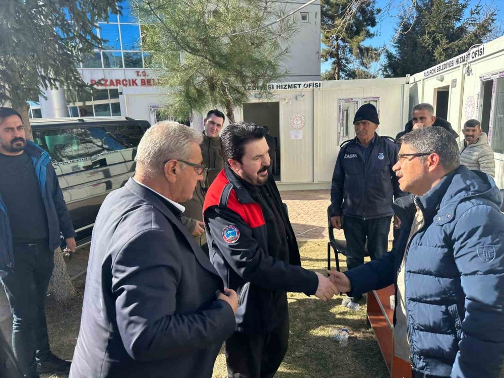 Savcı Sayan deprem bölgesinde: “Devletin gücünü buradaki her yerde hissedebilirsiniz”