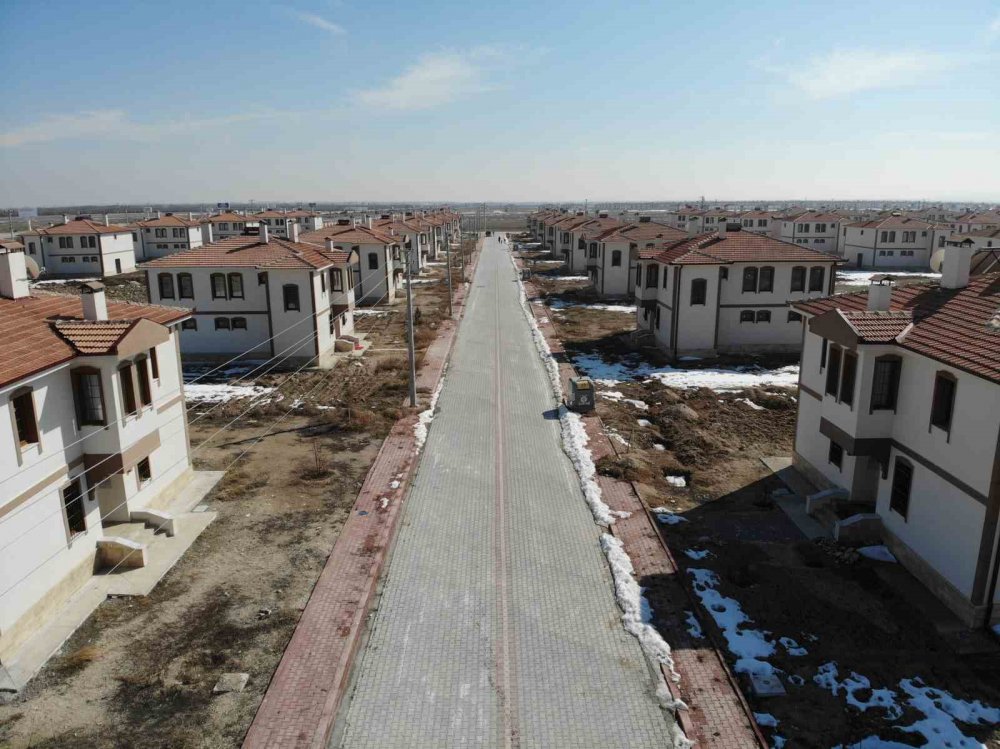 Dedemli evlerine yerleşen depremzede: "Konya halkı sahip çıktı"