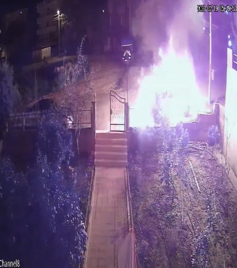 Lüks otomobili filmleri aratmayacak senaryo ile yakan şahıs yakalandı