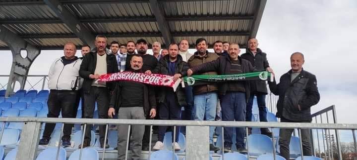 Konya Amatör Lig'de kavgalı iki takım taraftarını yardım maçı barıştırdı