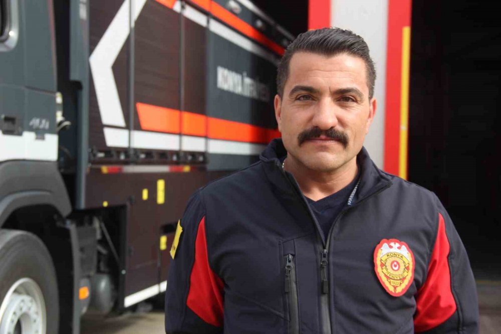 Konya İtfaiyesi çalışanı arama kurtarma çalışmalarında o anı unutamıyor