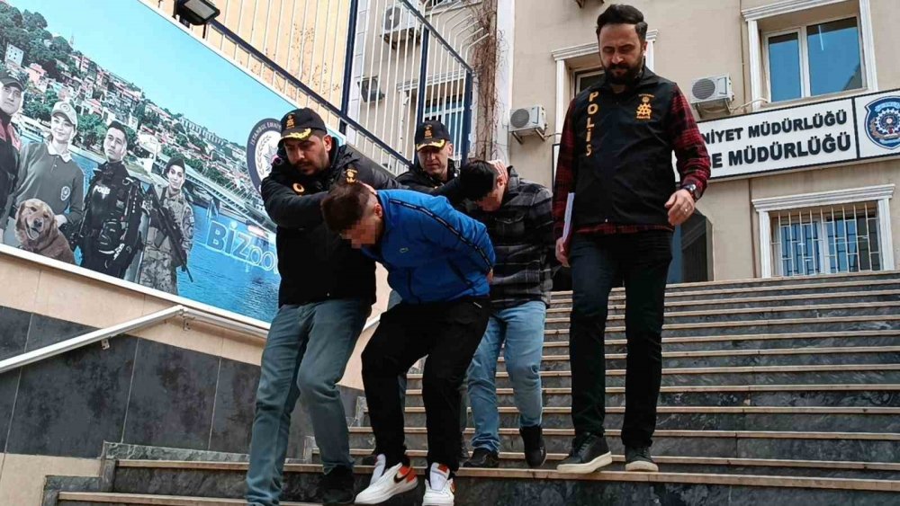 300 bin liralık laptop hırsızlığı kamerada