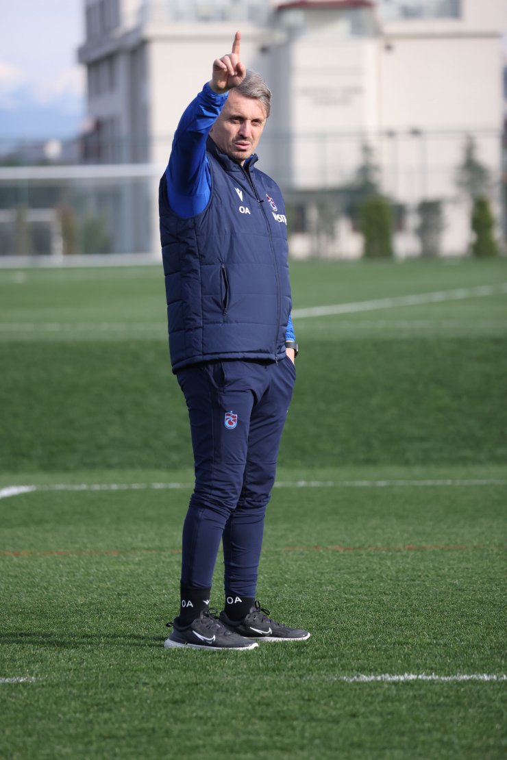 Trabzonspor’da Avcı’sız ilk idman