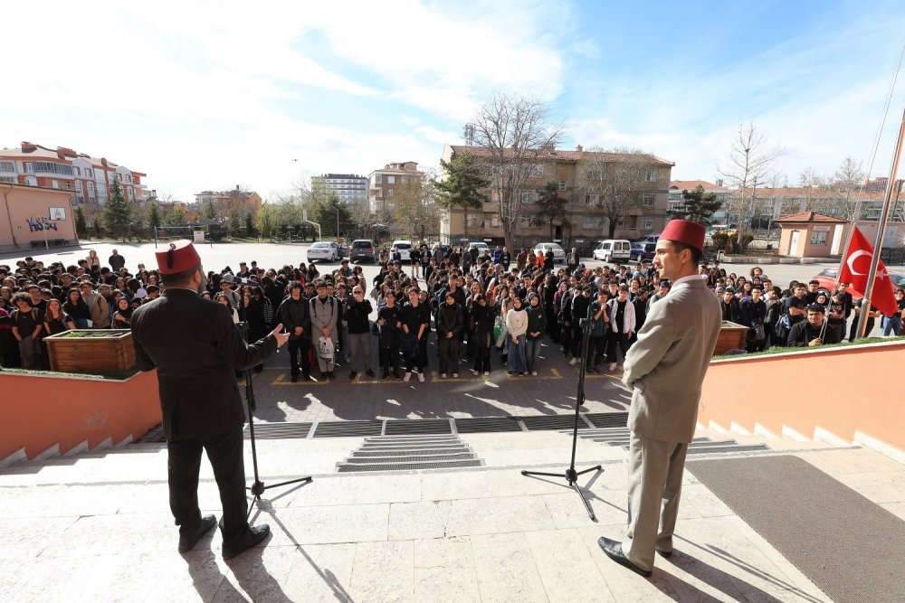 Konya'da İstiklal Marşı’nın kabulünün 102. yıl dönümünde anlamlı anma projesi