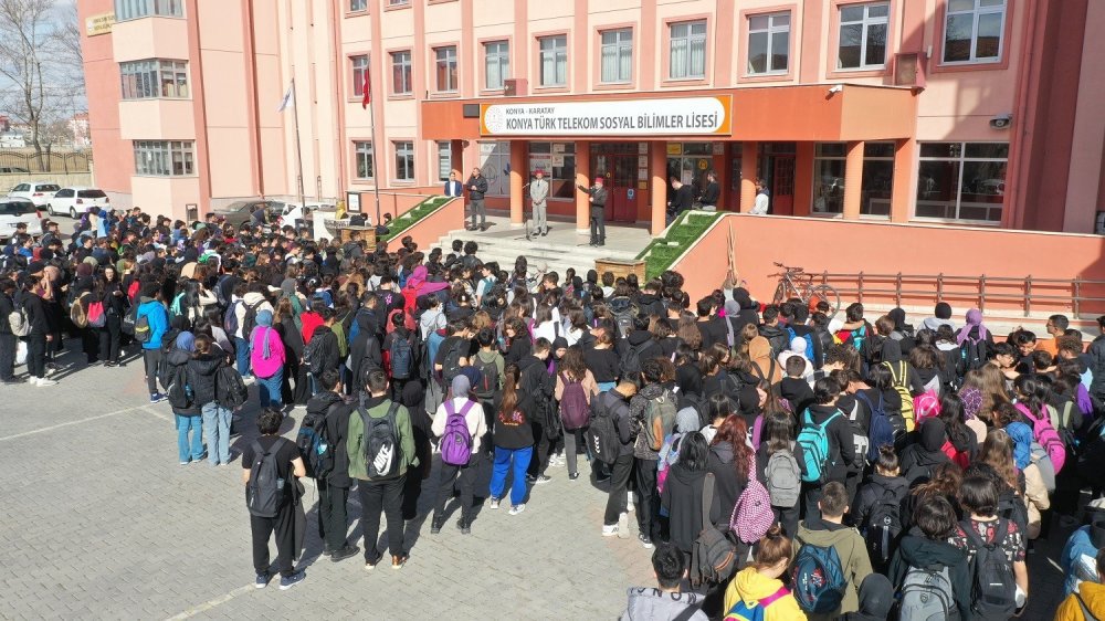 Konya'da İstiklal Marşı’nın kabulünün 102. yıl dönümünde anlamlı anma projesi