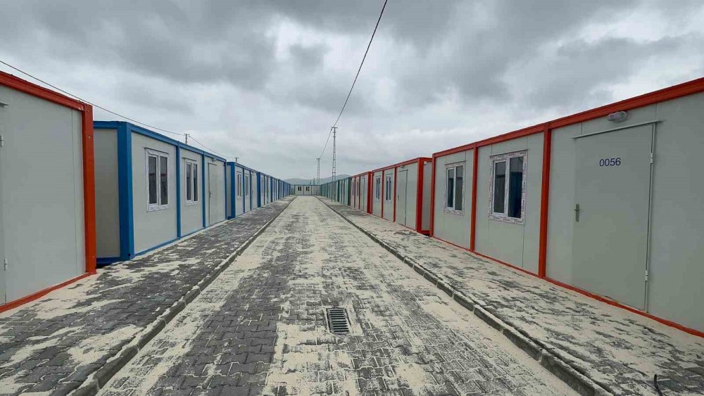 Hatay’daki Konya Konteyner Kentte son durum