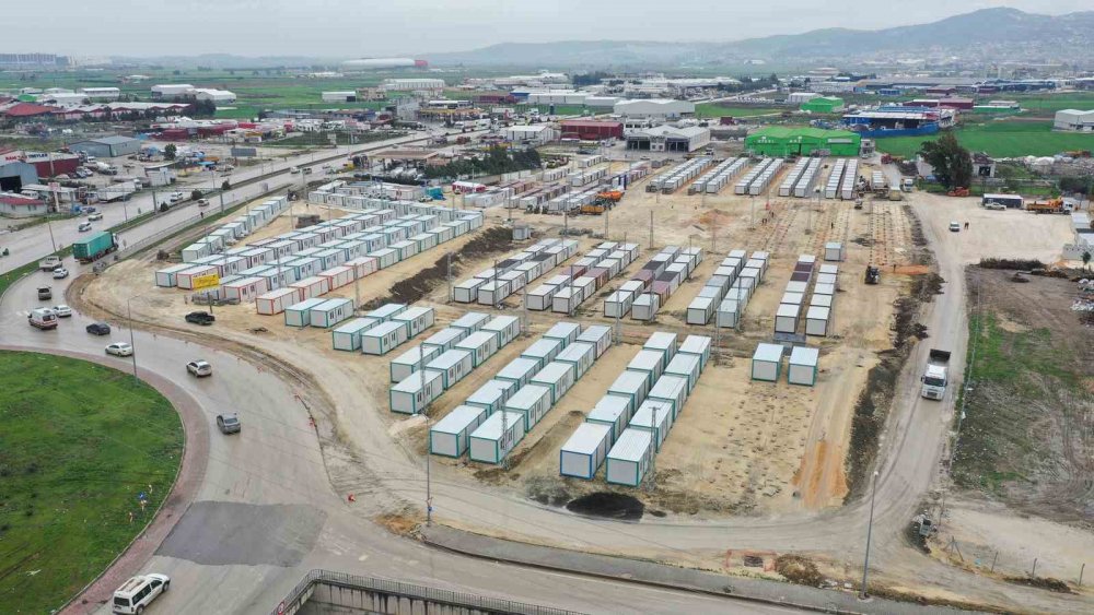 Hatay’daki Konya Konteyner Kentte son durum