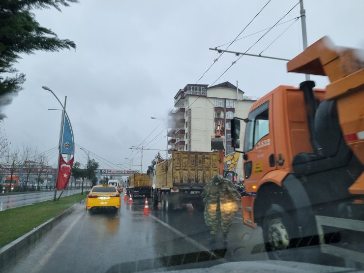 Malatya'da sağanak hayatı olumsuz etkiledi