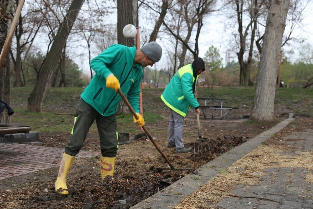 Konya Ereğli’de bahar hazırlıkları