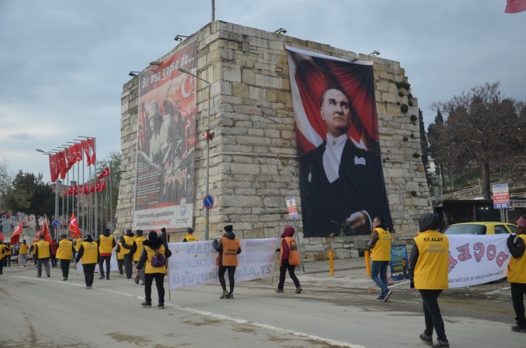 '57'nci Alay' korteji, Gelibolu’da