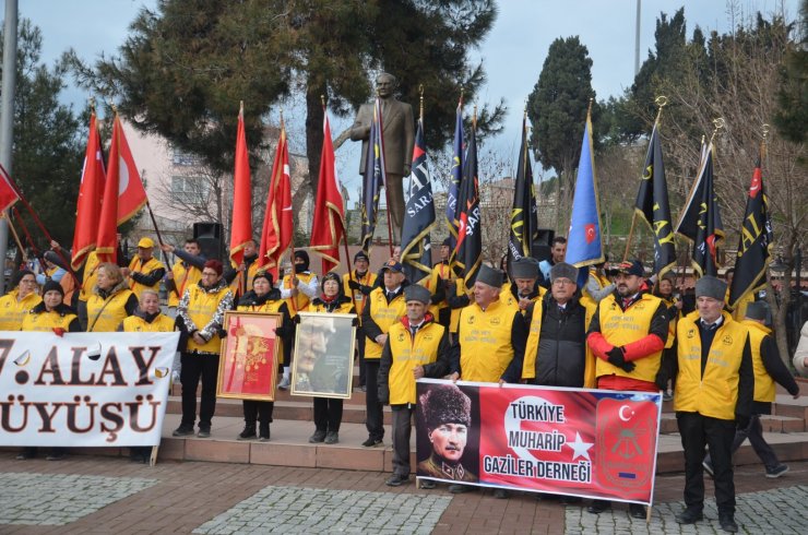 '57'nci Alay' korteji, Gelibolu’da