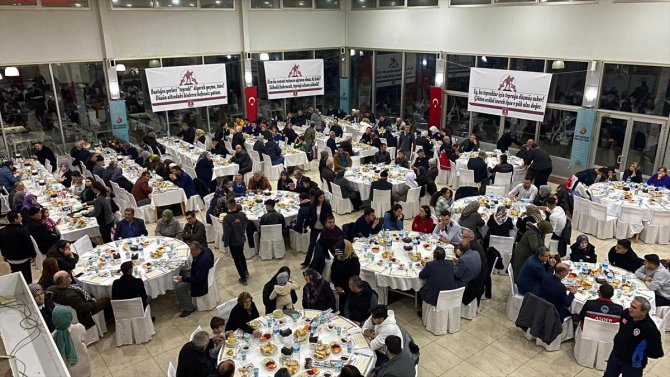 Seydişehir'de şehitler ve gaziler onuruna yemek