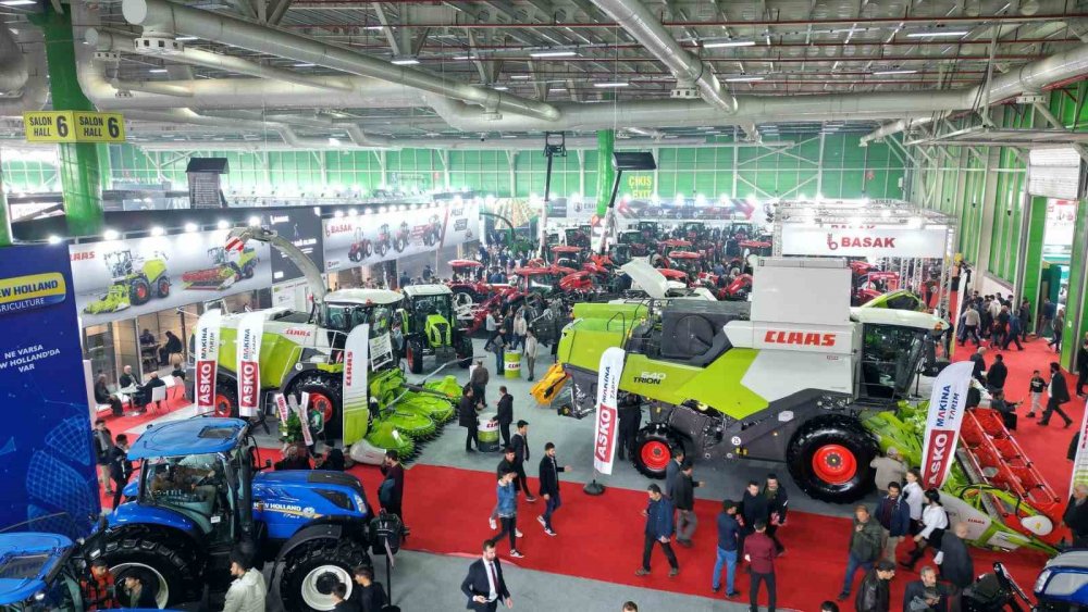 Konya Tarım Fuarı'nı kaç kişi ziyaret etti?