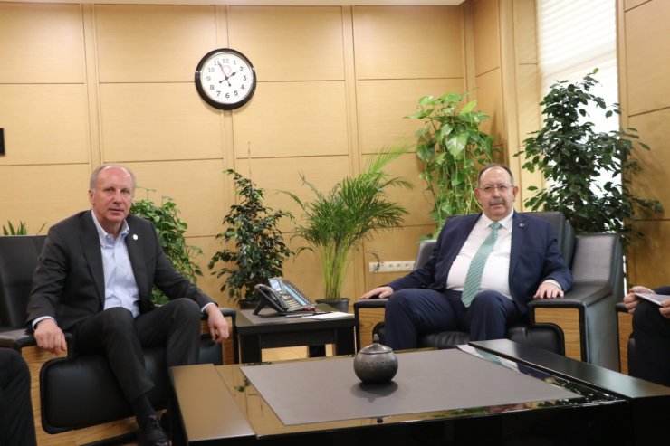 Muharrem İnce, cumhurbaşkanı adaylığı için YSK'ya başvurdu