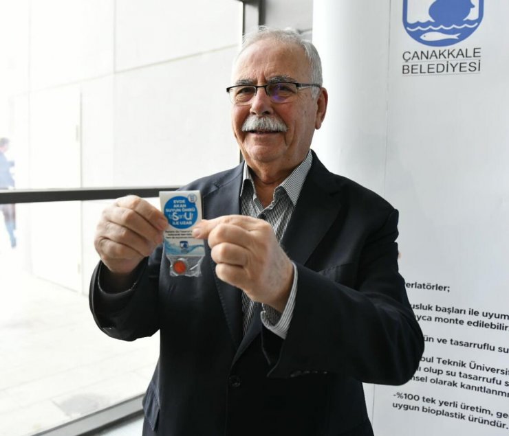 Barajda su azalınca su tasarruf aparatı dağıtımına başlandı