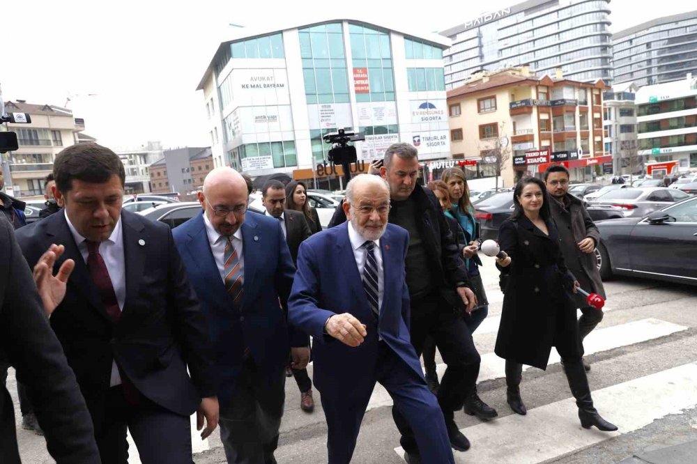 Karamollaoğlu’ndan Akşener’e ziyaret