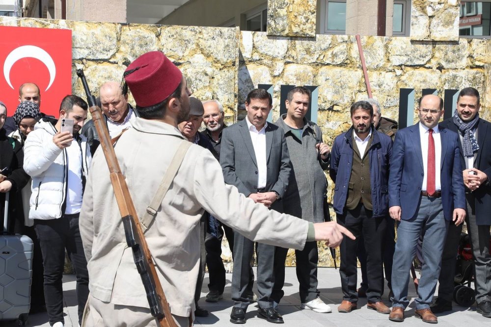 Konya'da Çanakkale ruhu yeniden yaşatıldı