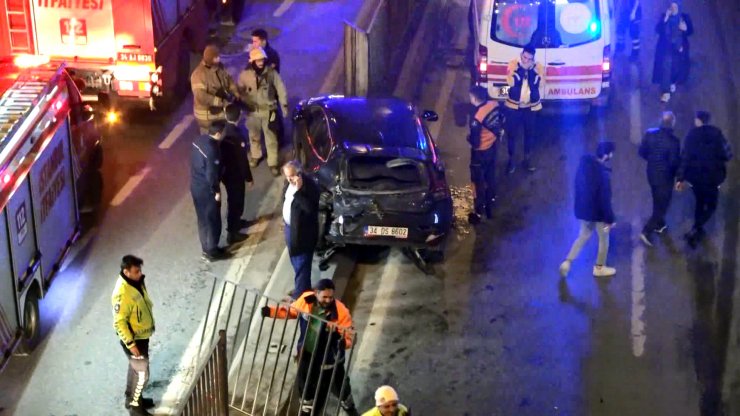 İstanbul'da feci kaza: Yaralılar var