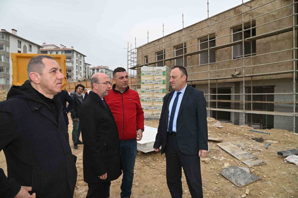 Konya'da 9 milyon TL'ye mal olacak bu tesisin yüzde 70'i tamamlandı