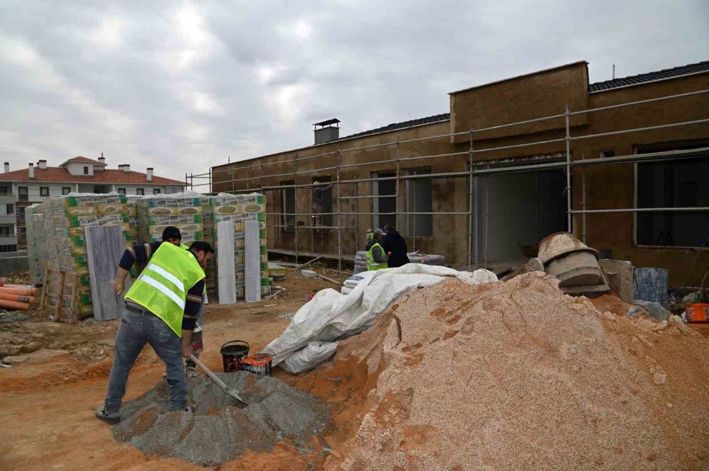 Konya'da 9 milyon TL'ye mal olacak bu tesisin yüzde 70'i tamamlandı