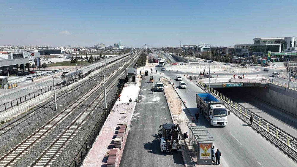 Konya'da trafiği rahatlatacak o caddedeki düzenlemelerde son aşamaya gelindi