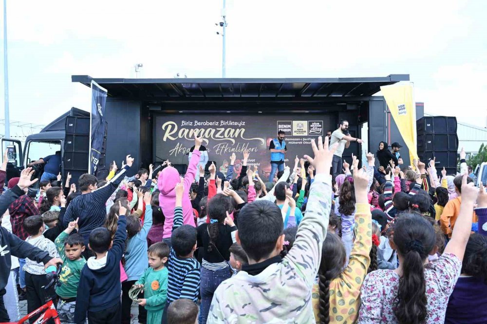 Konya Büyükşehir Hatay’da Ramazan etkinliklerini sürdürüyor