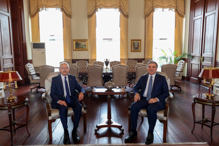 Kılıçdaroğlu Abdullah Gül ile görüştü