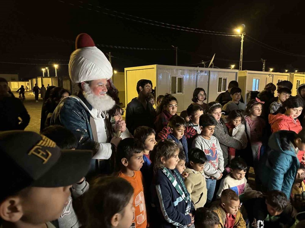 Konya Konteyner Kentte çocuklara moral veren etkinlikler