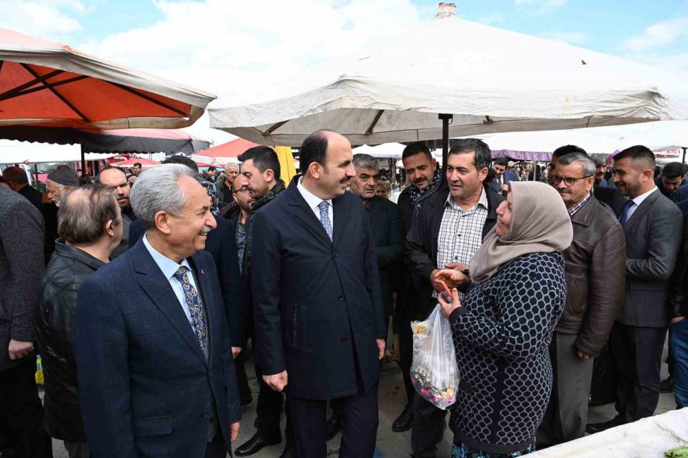 Konya'nın ilçesinde Kapalı Pazar Yeri’nin açılışı yapıldı