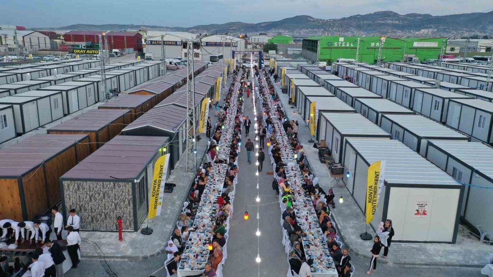 Konya kentinde duygulandıran konuşma: Hatay sizi hiç unutmayacak