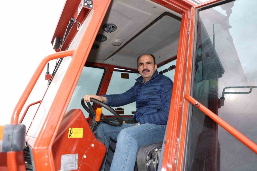 Konya'da iki belediyeden iş birliği! 350 bin kilo nohut hasadı bekleniyor