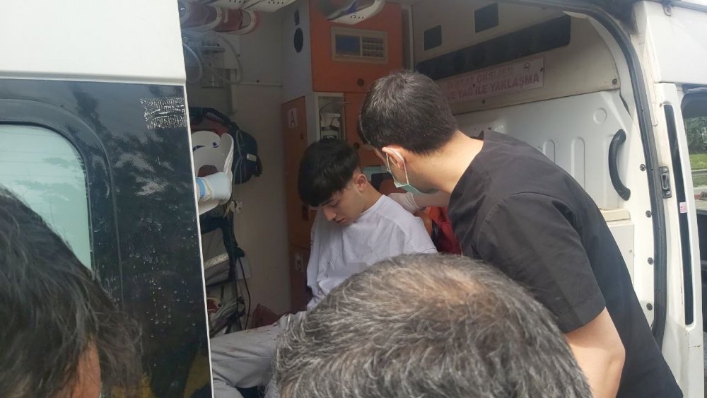 Faciadan dönüldü: 3 yaralı