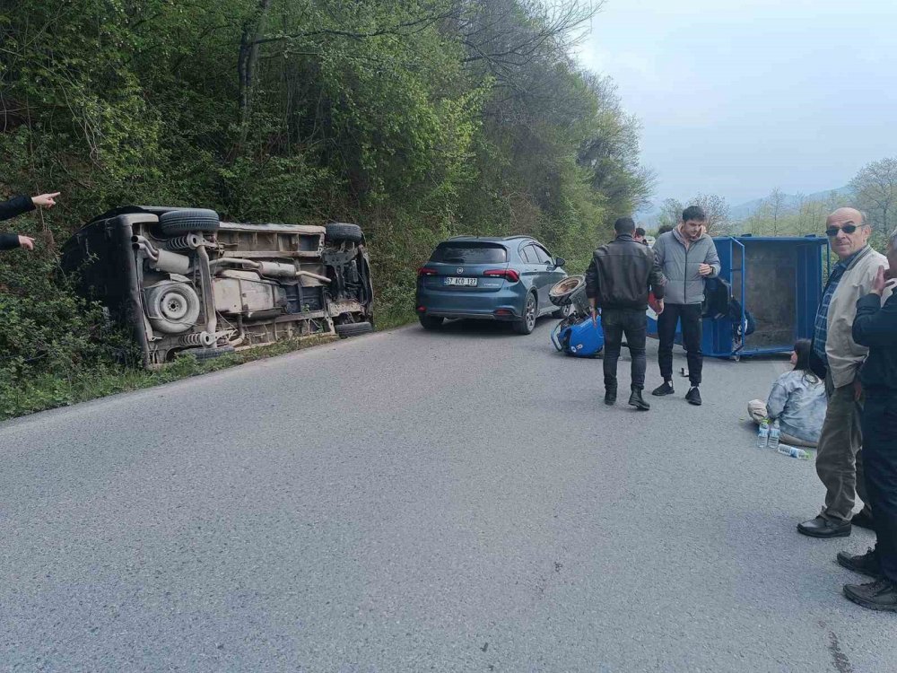 Otomobil ile patpat çarpıştı