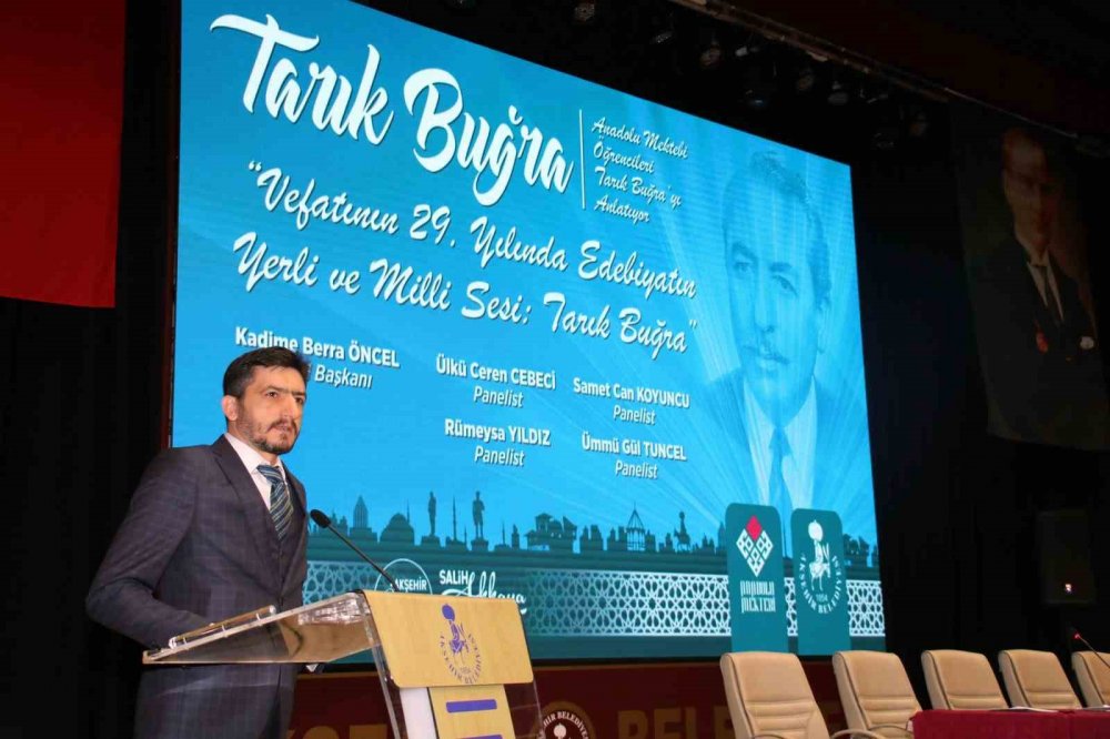 Yazar Tarık Buğra memleketi Konya'da anıldı