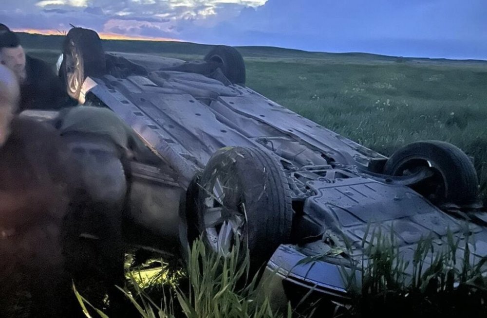 Araç takla attı: 5 yaralı