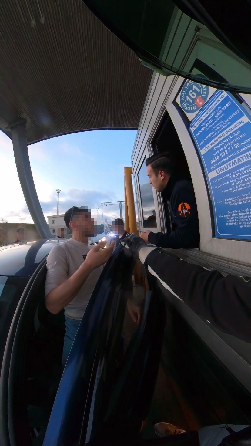 Otoyol gişelerinde kavga