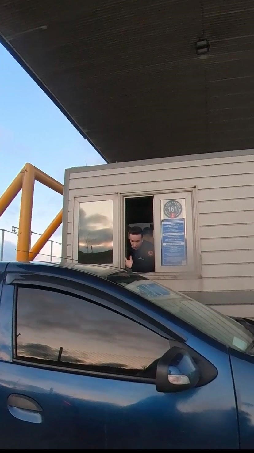 Otoyol gişelerinde kavga