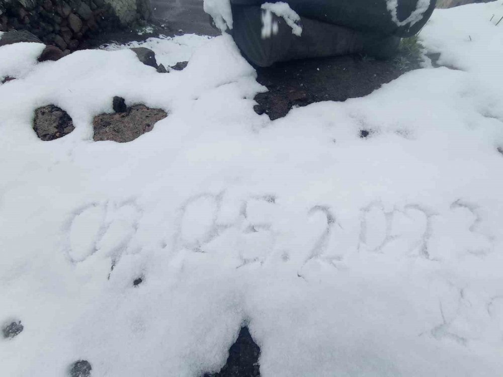 Mayıs ayında kar sürprizi