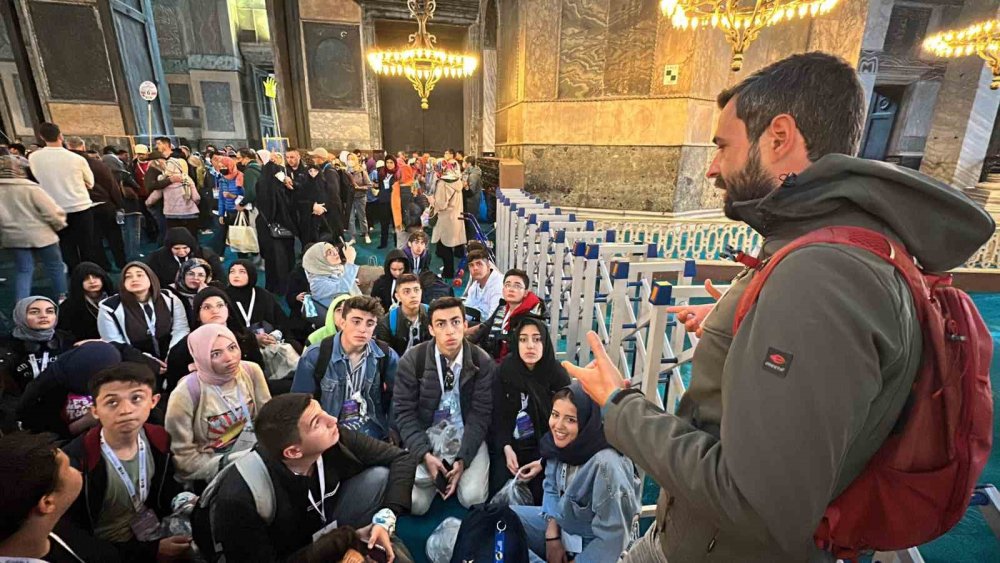 Konya'da öğrenciler tarih yolculuğuna çıktı