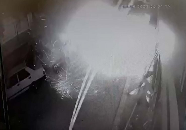 5 katlı binada patlama