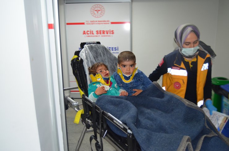 Şanlıurfa'dan Konya'ya gelen işçiler kaza yaptı! 8'i çocuk 10 kişi yaralandı