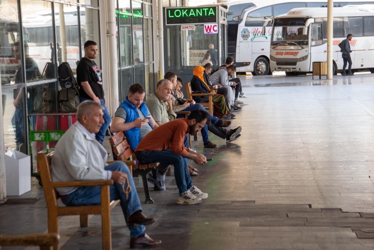 Diyarbakır’da seçim sonrası otogarda yoğunluk