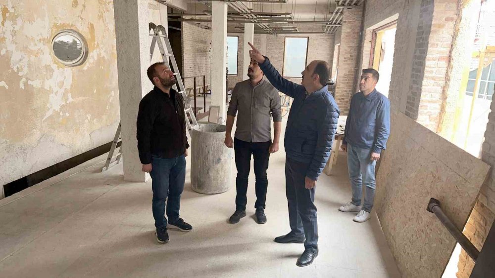 Konya'da eski Tekel Binası Darü'l-Mülk bünyesinde restore ediliyor