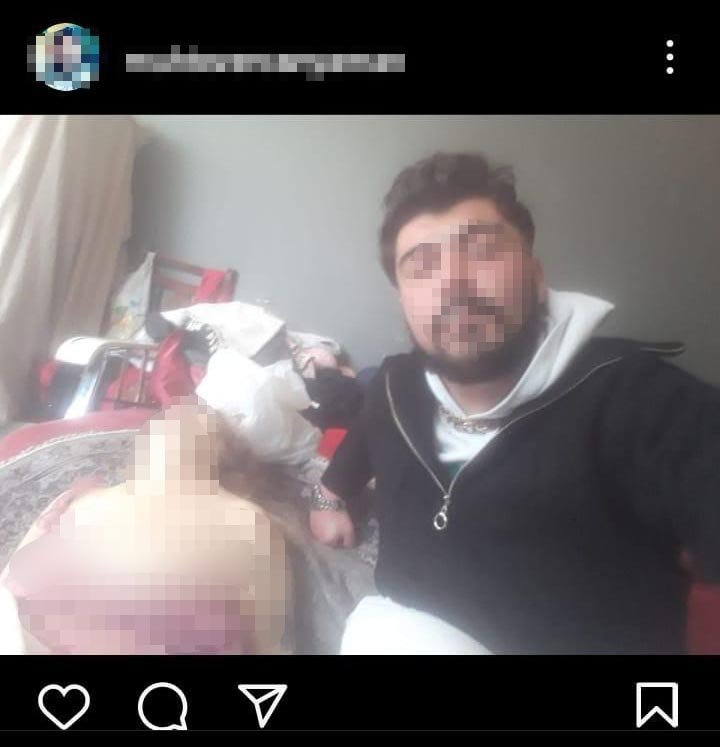 İlişki yaşadığı kadının cesediyle selfie yapıp paylaştı