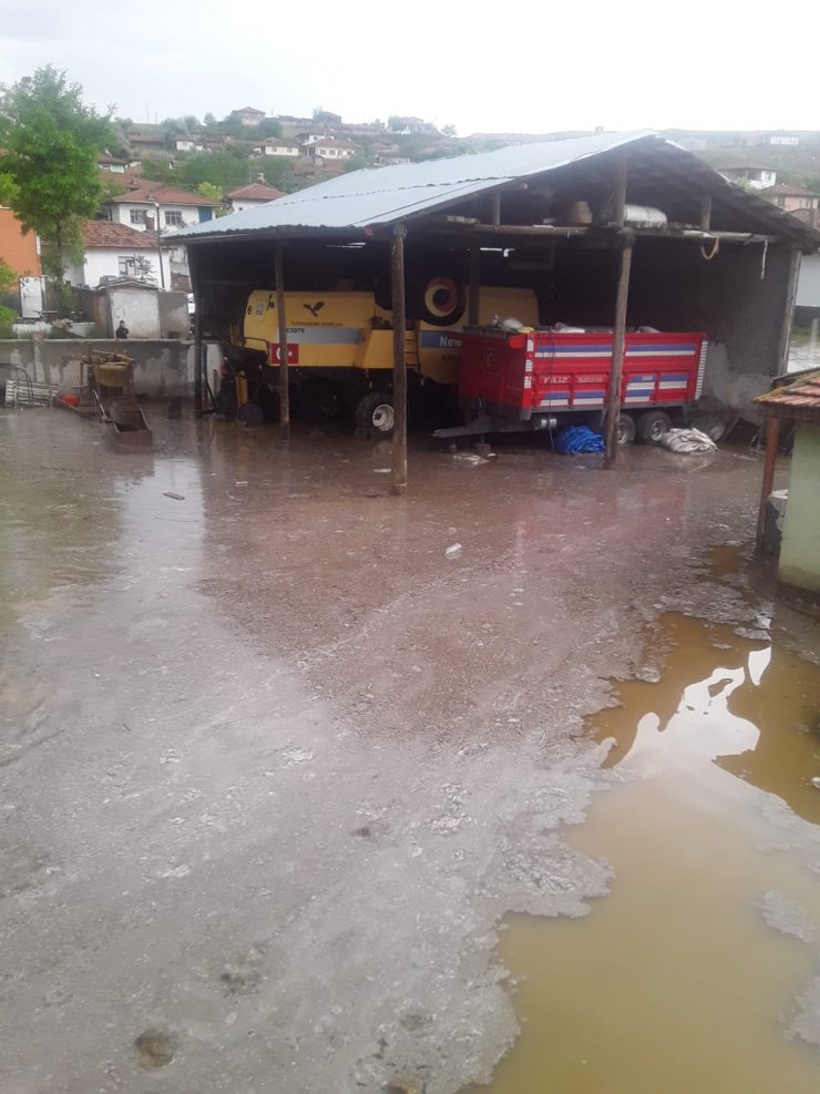 Tarım alanları zarar gördü