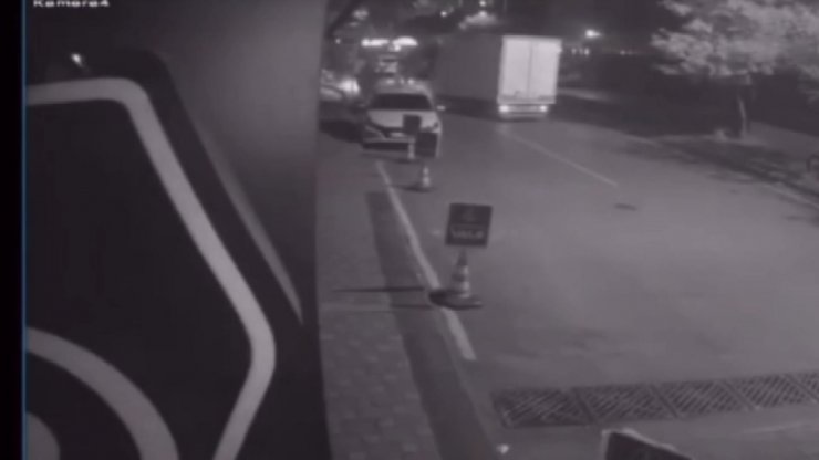 Cinayete teşebbüs.... Tartıştığı kuryeye kamyonetiyle çarptı