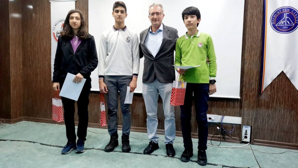 Aziz Sancar Matfen Bilim Olimpiyatlarında ödüller sahiplerini buldu