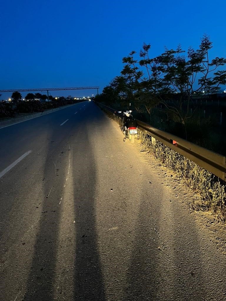 Motosikletin çarptığı yaya alkollü çıktı